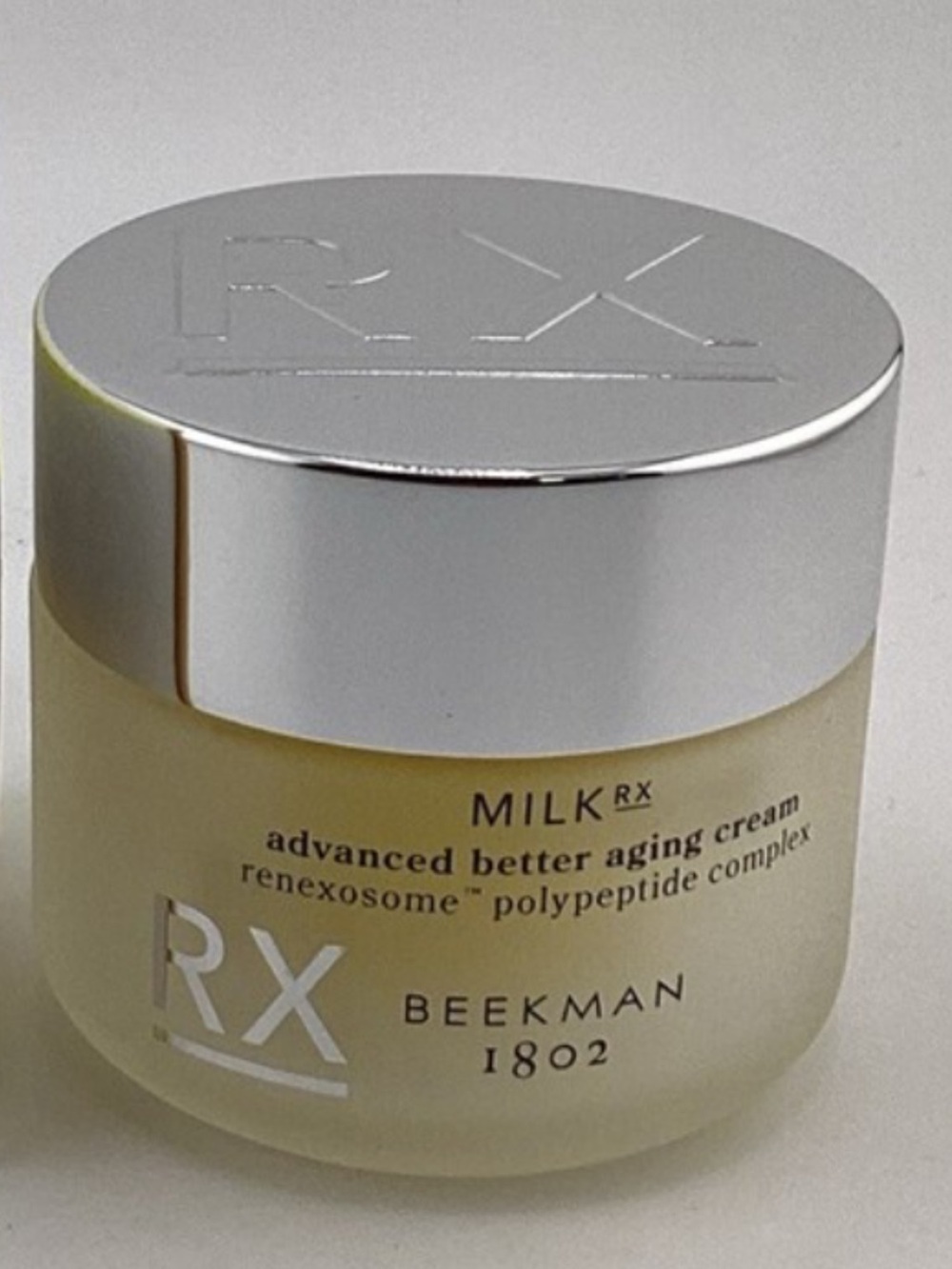 Beekman 1802 RX Advanced Better Aging Cream - Silver & Cream new without box
